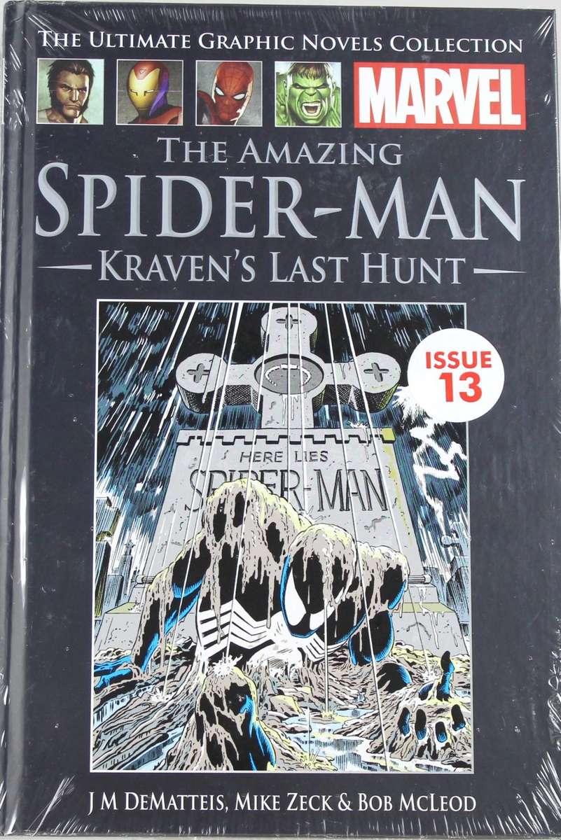 Marvel Ultimate Graphic Novel - The Amazing Spider Man - Kraven's Last Hunt - Book #50 - Bid Now!