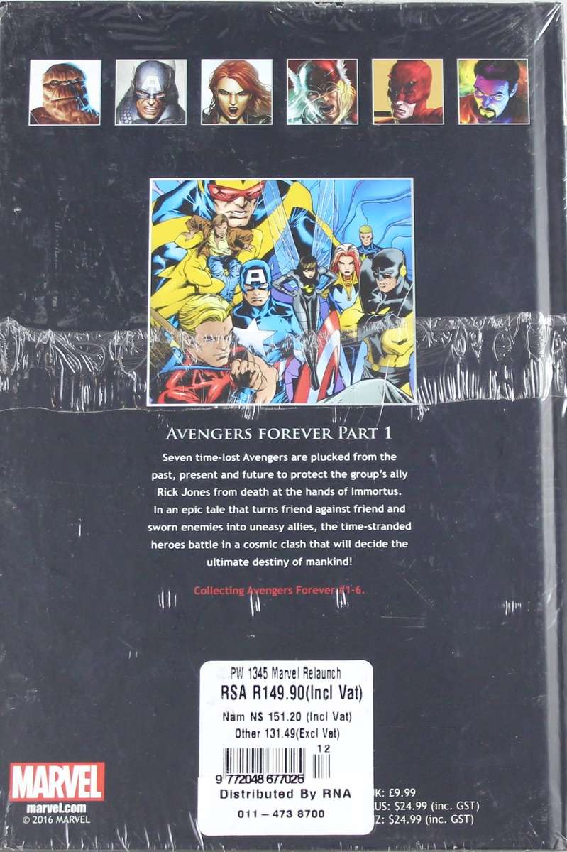 Marvel Ultimate Graphic Novel - Avengers Forever Part 1 - Book #54 - Bid Now!