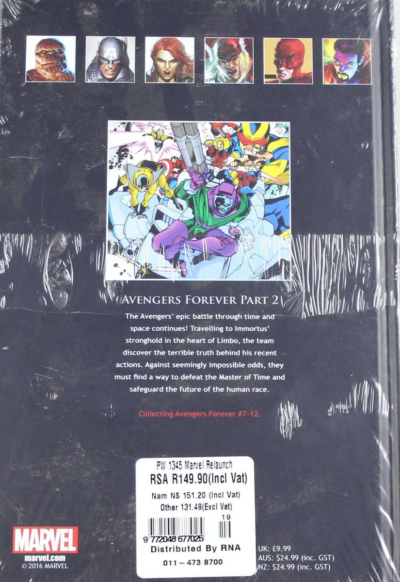 Marvel Ultimate Graphic Novel - Avengers Forever Part 2 - Book #55 - Bid Now!