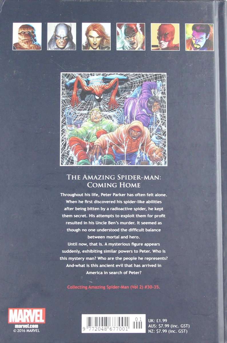 Marvel Ultimate Graphic Novel - The Amazing Spider-Man - Coming Home - Book #61 - Bid Now!