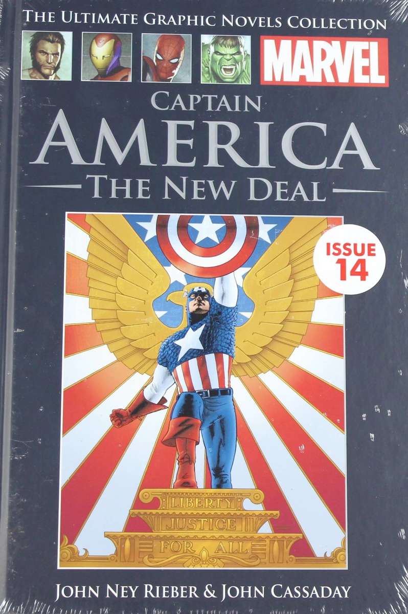 Marvel Ultimate Graphic Novel - Captain America - The New Deal - Book #67 - Bid Now!
