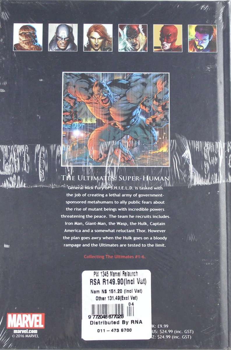 Marvel Ultimate Graphic Novel - The Ultimates - Super Human - Book #68 - Bid Now!