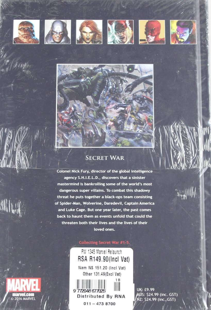 Marvel Ultimate Graphic Novel - Secret War - Book #73 - Bid Now!