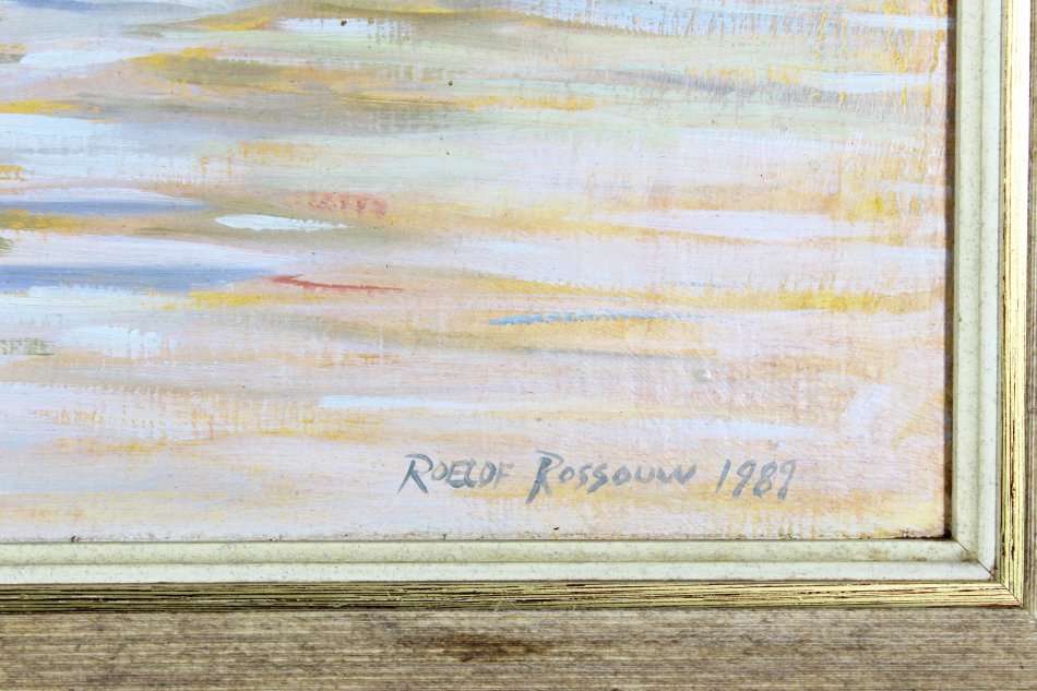 Roelof Rossouw - Vishoek - Magnificent investment art!! Bid now! *Free courier!