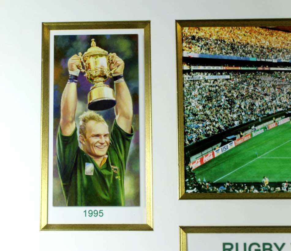 Rugby World Cup Champions - 1995 & 2007 - A special limited edition with certificate - Bid now!