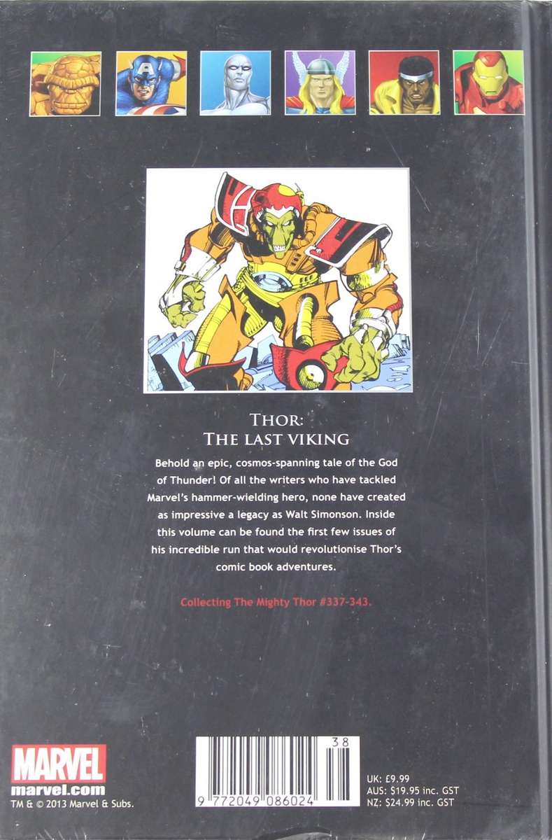 Marvel Ultimate Graphic Novels - Thor - The Last Viking - Book #5 - Bid Now!