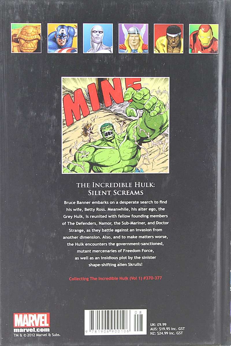 Marvel Ultimate Graphic Novels - Hulk - Silent Screams - Book #11 - Bid Now!