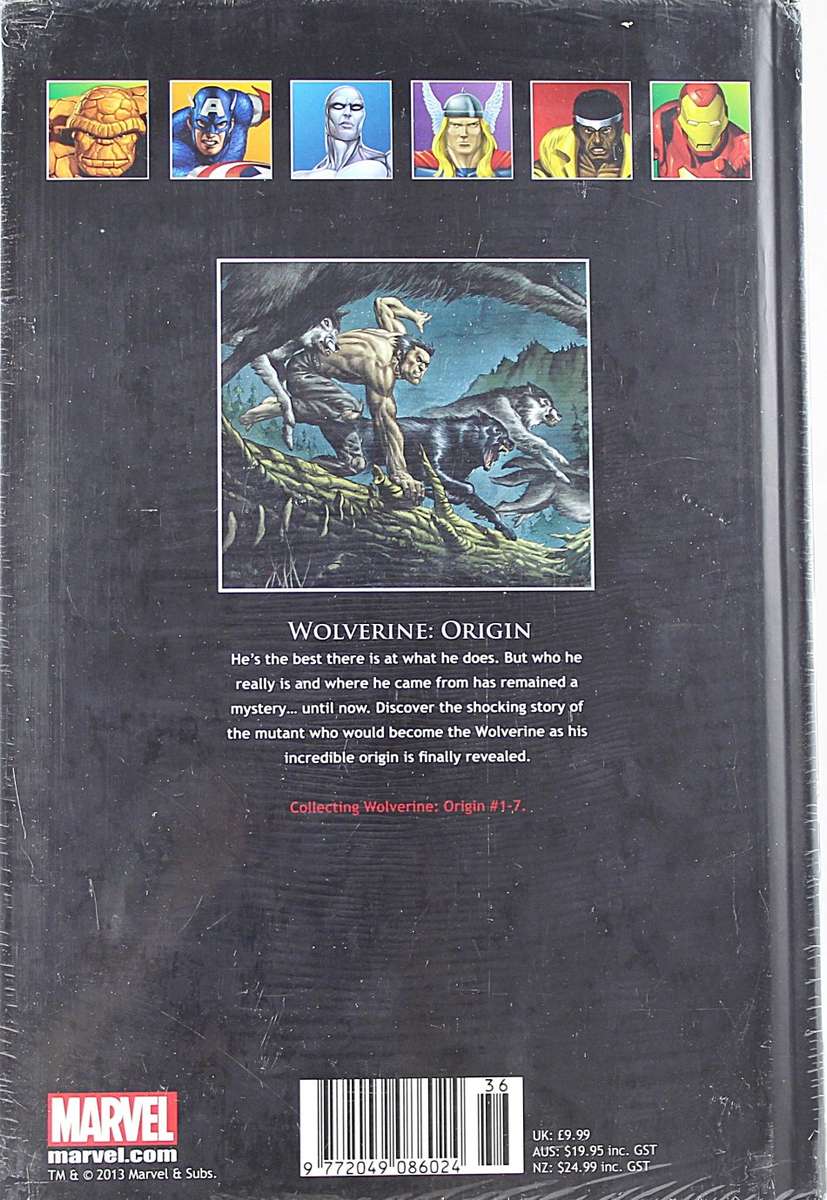 Marvel Ultimate Graphic Novels - Wolverine - Origin - Book #26 - Bid Now!