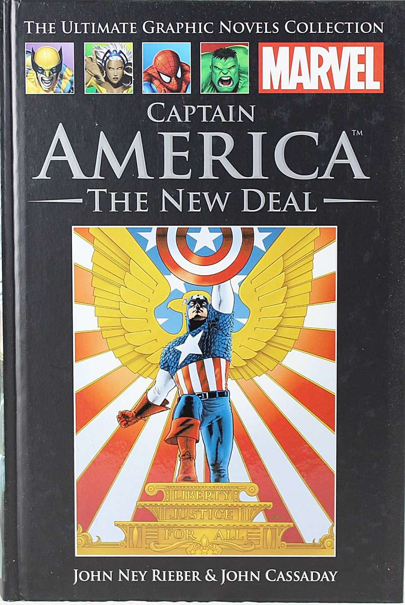 Marvel Ultimate Graphic Novels - Captain America - The New Deal - Book #27 - Bid Now!