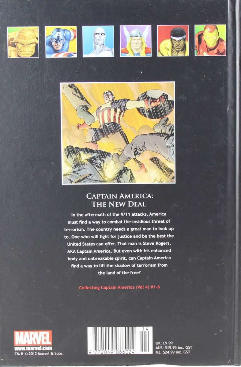 Marvel Ultimate Graphic Novels - Captain America - The New Deal - Book #27 - Bid Now!