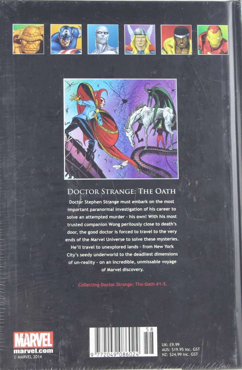 Marvel Ultimate Graphic Novels - Doctor Strange - The Oath - Book #49 - Bid Now!