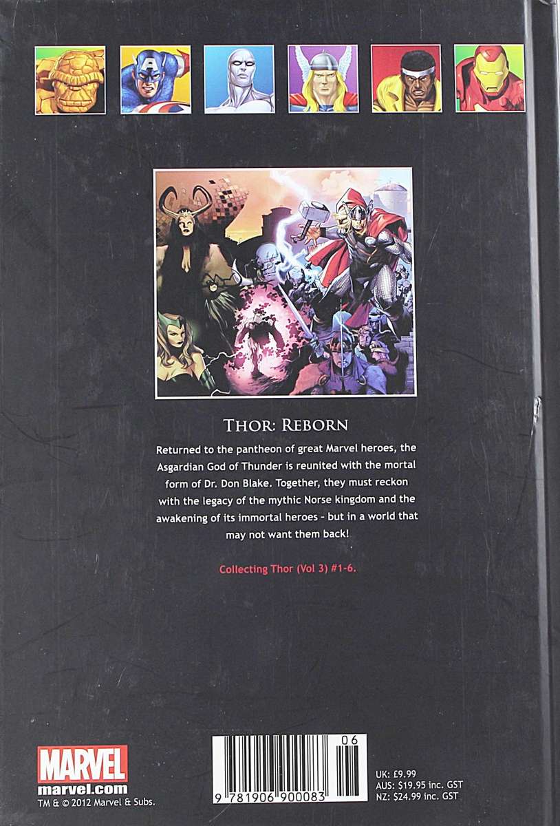 Marvel Ultimate Graphic Novels - Thor - Reborn - Book #52 - Bid Now!