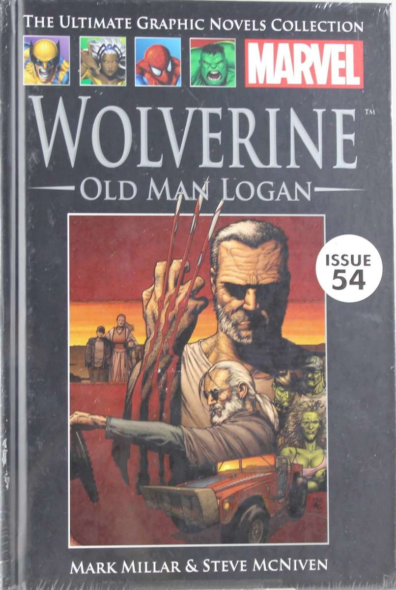 Marvel Ultimate Graphic Novels - Wolverine - Old Man Logan - Book #57 - Bid Now!