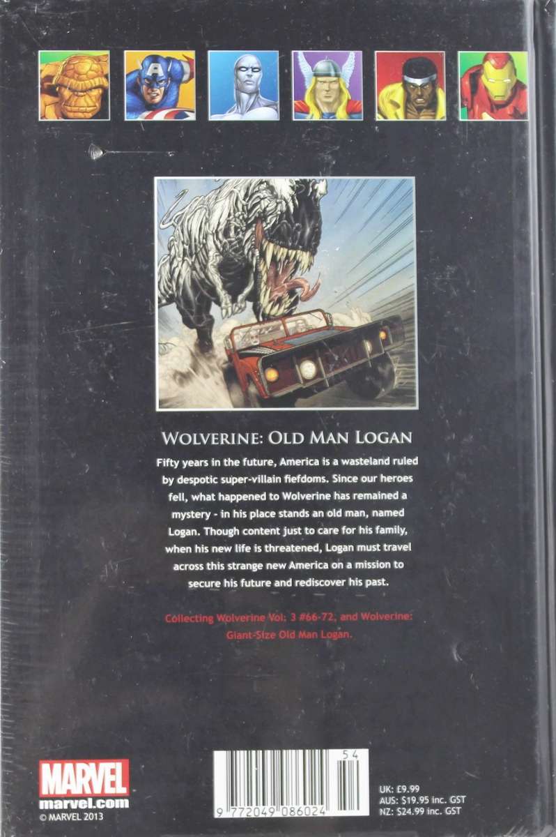 Marvel Ultimate Graphic Novels - Wolverine - Old Man Logan - Book #57 - Bid Now!