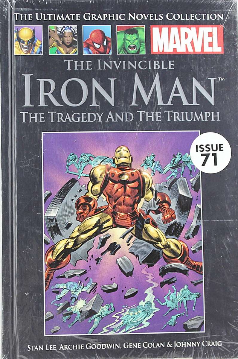Marvel Ultimate Graphic Novels - Iron Man - The Tragedy and the Triumph - Classic VII - Bid Now!
