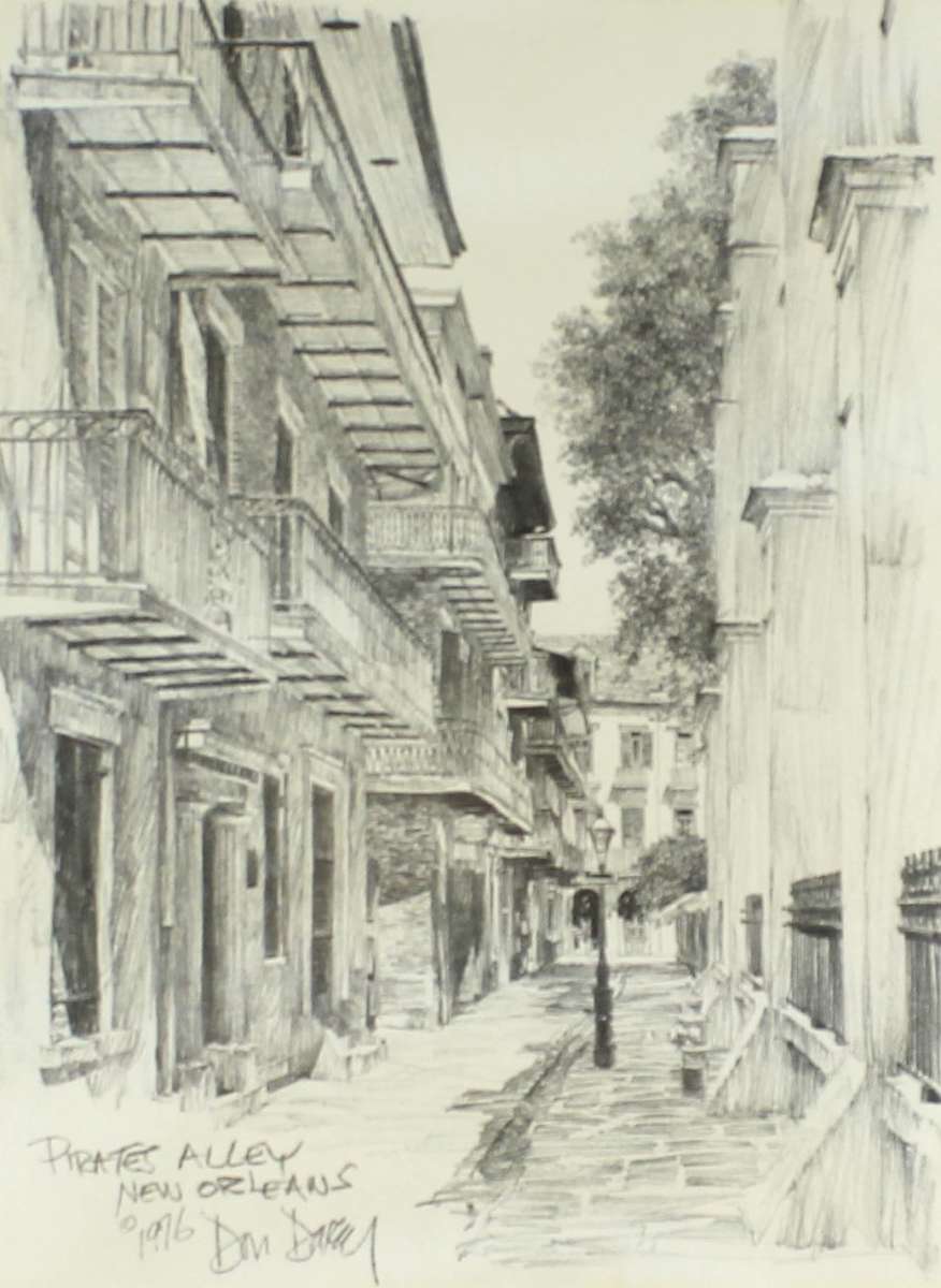 Don Berry - Pirates Alley - New Orleans