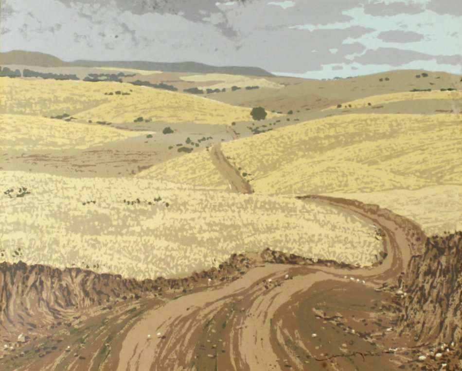 Van Noordt - Swartland - Oliograph? - A beautiful piece!! - Bid now!!