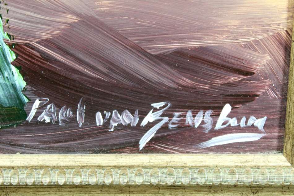 Paul van Rensburg - Abstract flower Nr2 - Magnificent art!! - 135cm x 39cm! - Bid now!!