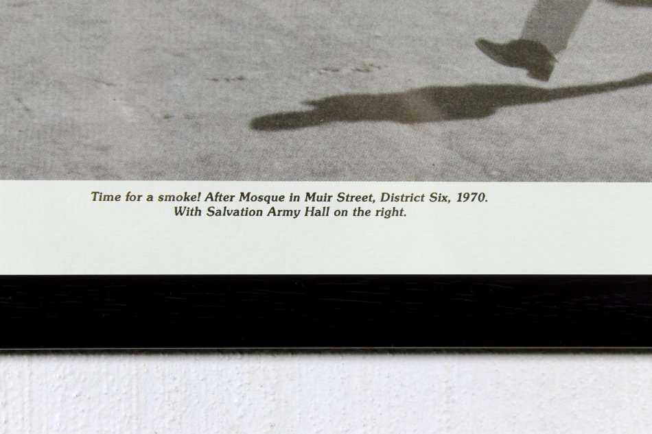 District 6, 1970 - Time for a smoke! After Mosque in Muir street