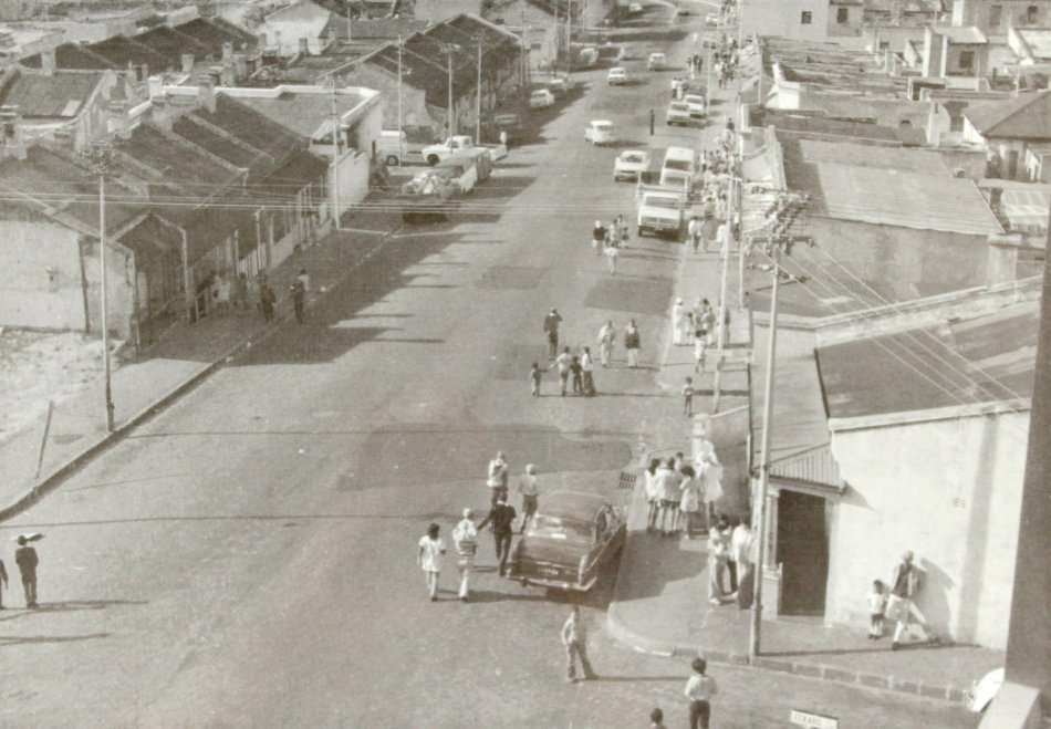 District 6, 1970 - Russel Street (These homes were to disappear)