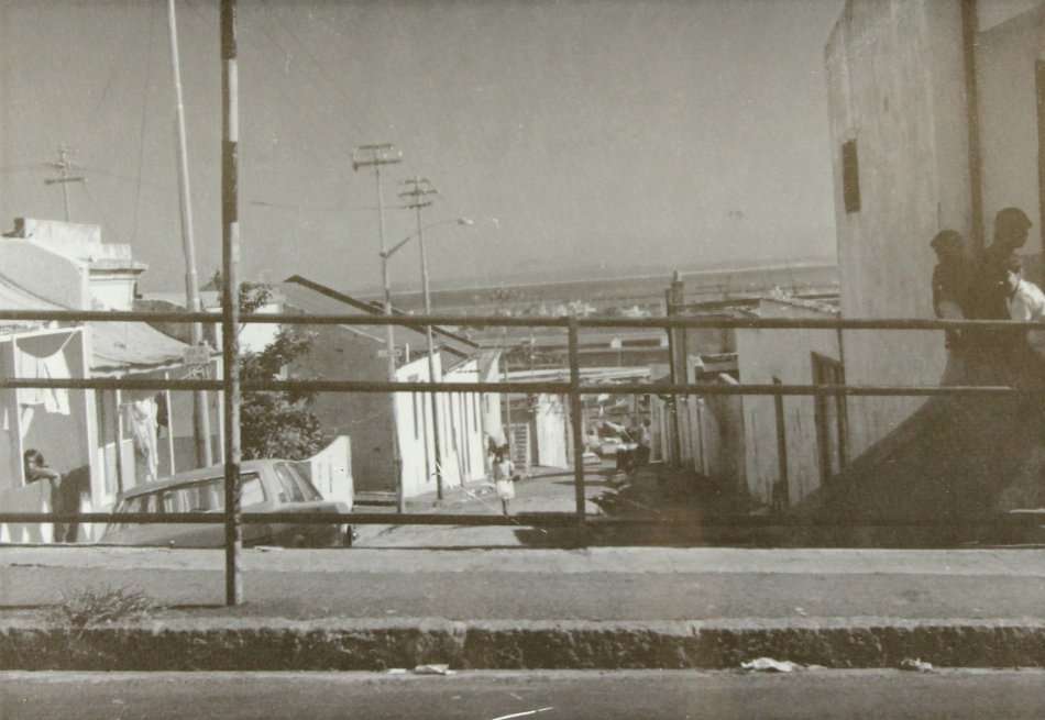 District 6, 1970 - Washing day in Lewis Street