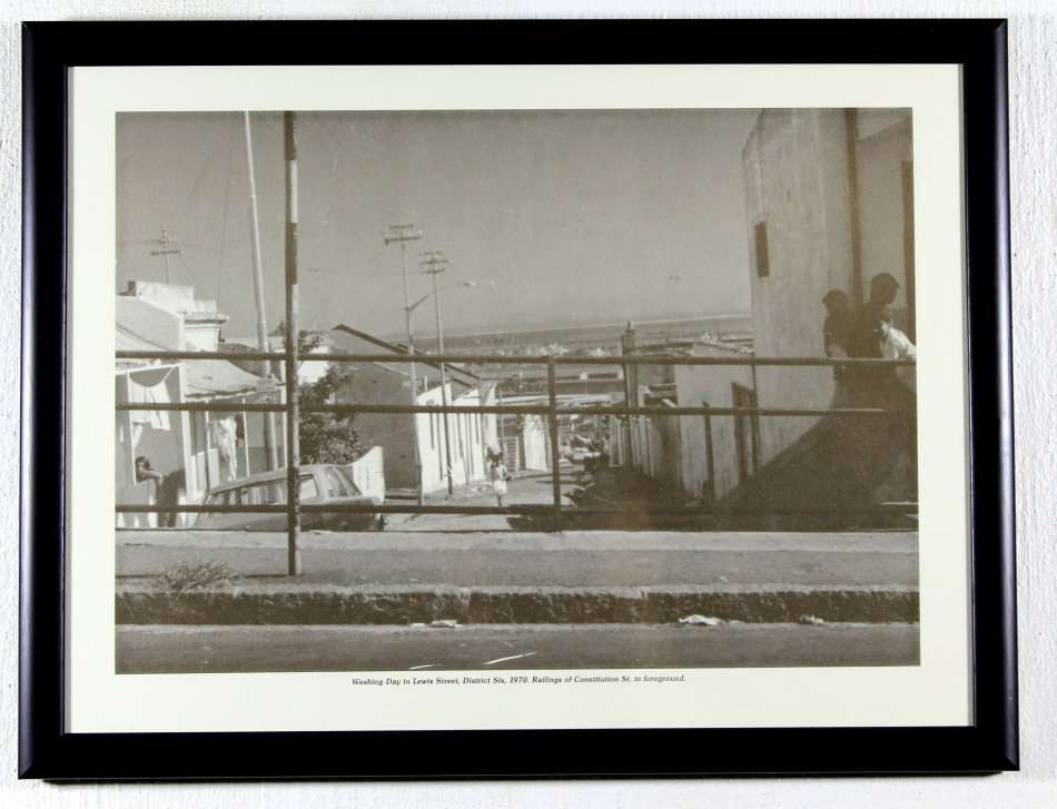 District 6, 1970 - Washing day in Lewis Street