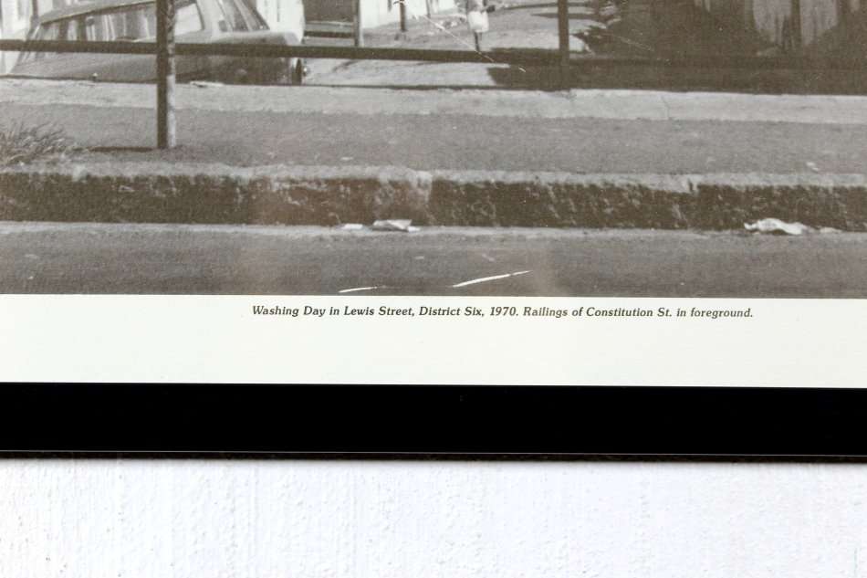 District 6, 1970 - Washing day in Lewis Street