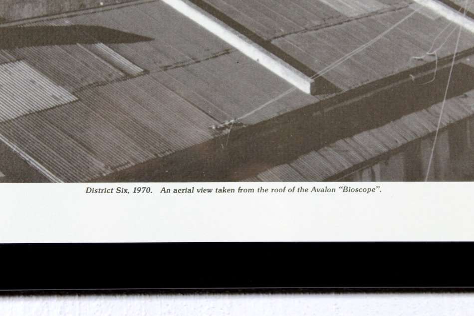District 6, 1970 - Aerial view from the roof of the Avalon Bioscope