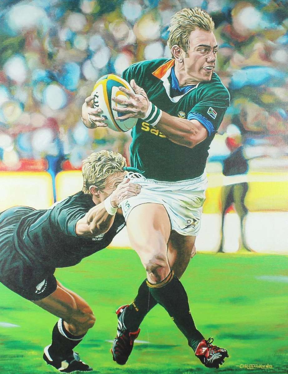 Christiaan Koen print of Marius Joubert - In full flight - A beautiful print