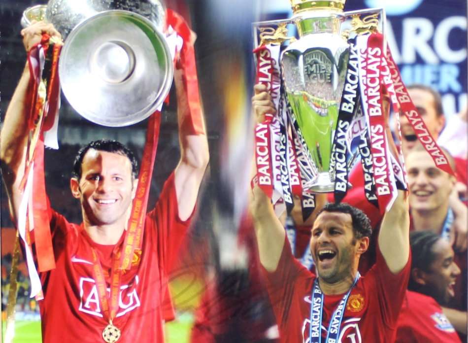 Ryan Giggs - Man United - Collage - Stunning - Bid now!