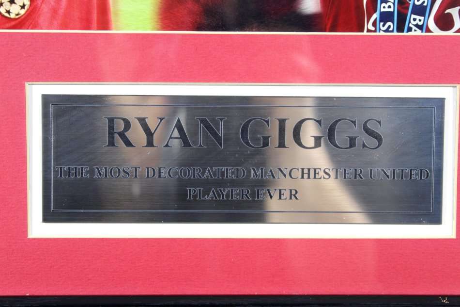 Ryan Giggs - Man United - Collage - Stunning - Bid now!