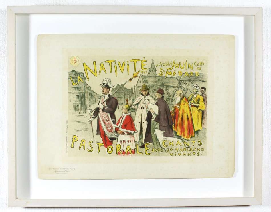 French print - Pastorale - A beautiful vintage print! - Bid now!