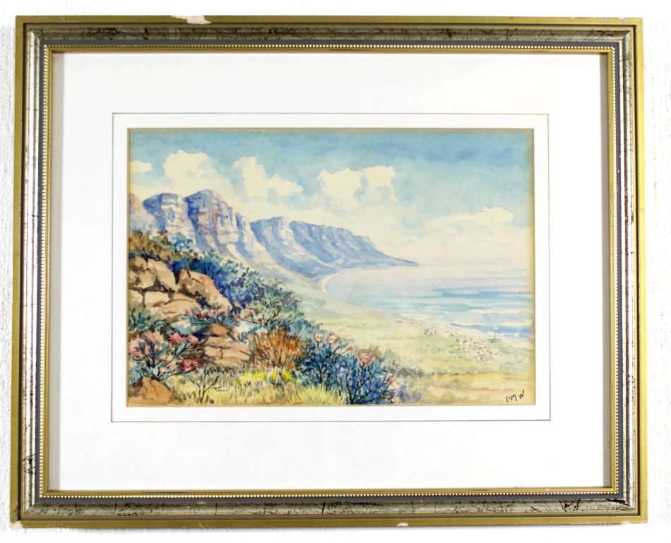 Penelope Marx Waller - Twelve Apostles - A beautiful watercolor - Bid now!!