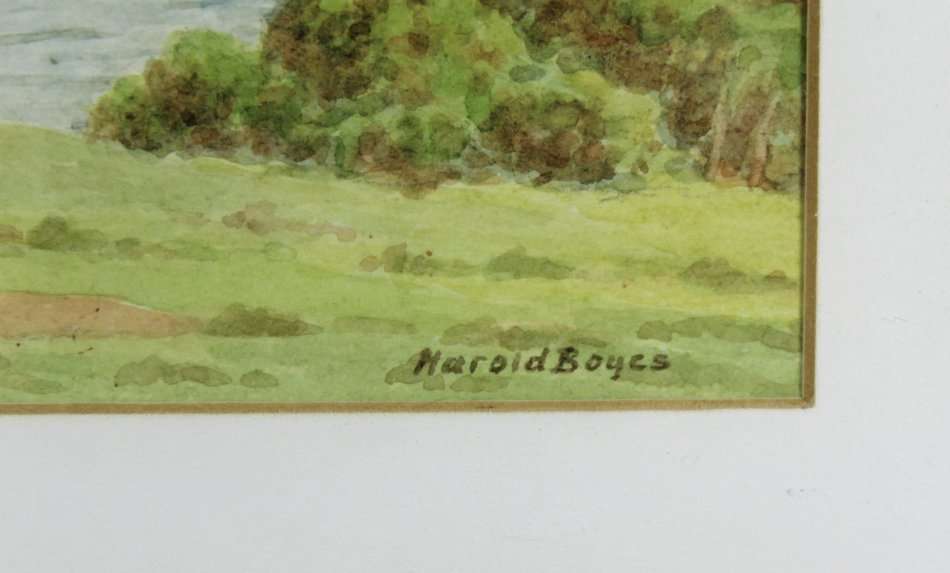 Harold Boyes - False Bay - A beautiful watercolor