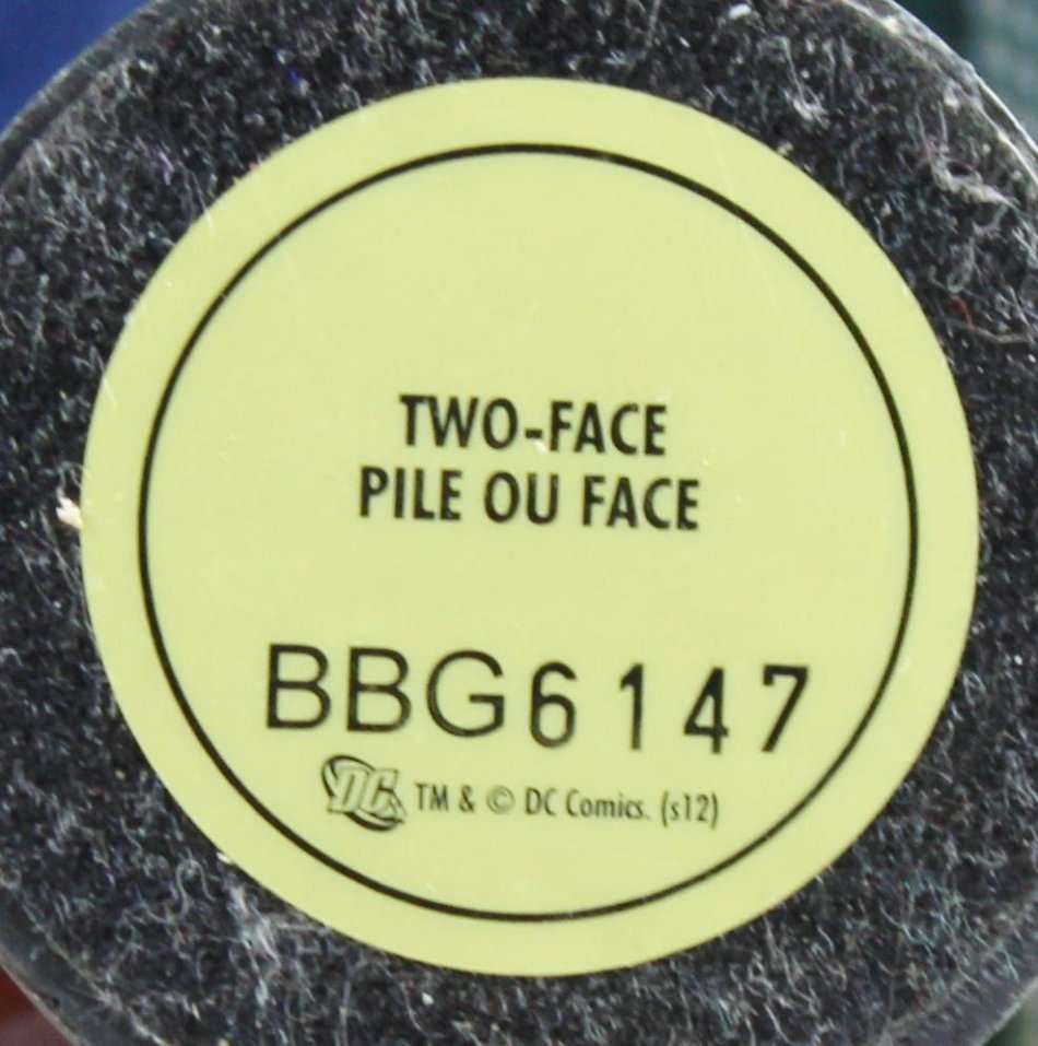 DC Chess Collection - Hand Painted Metallic Resin - Two Face + Book - Bid Now!