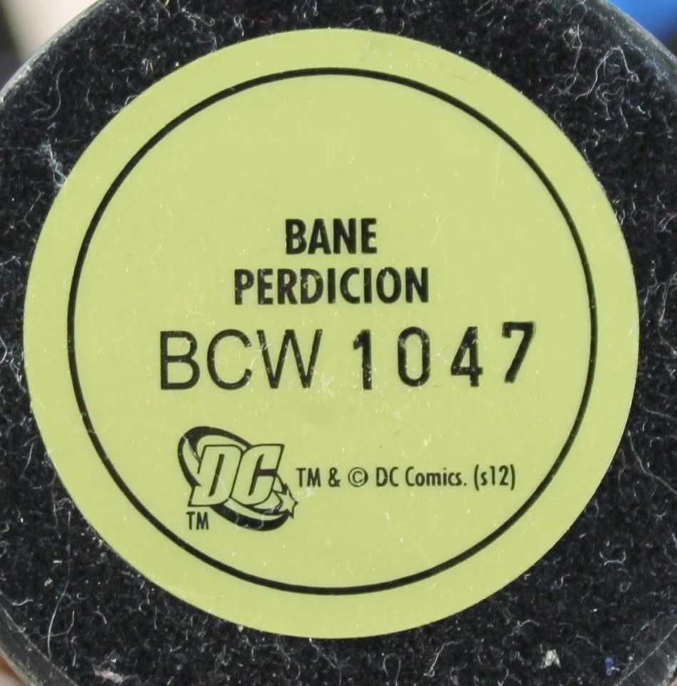 DC Chess Collection - Hand Painted Metallic Resin - Bane + Book - Bid Now!