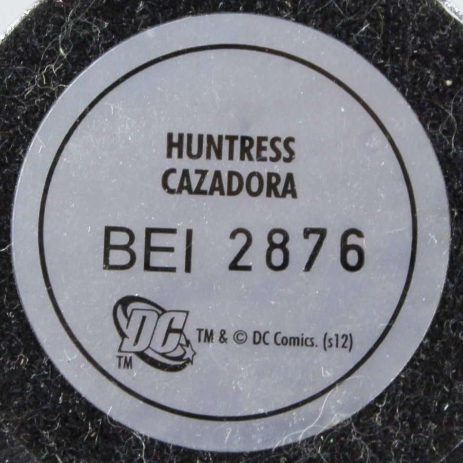 DC Chess Collection - Hand Painted Metallic Resin - Huntress + Book - Bid Now!