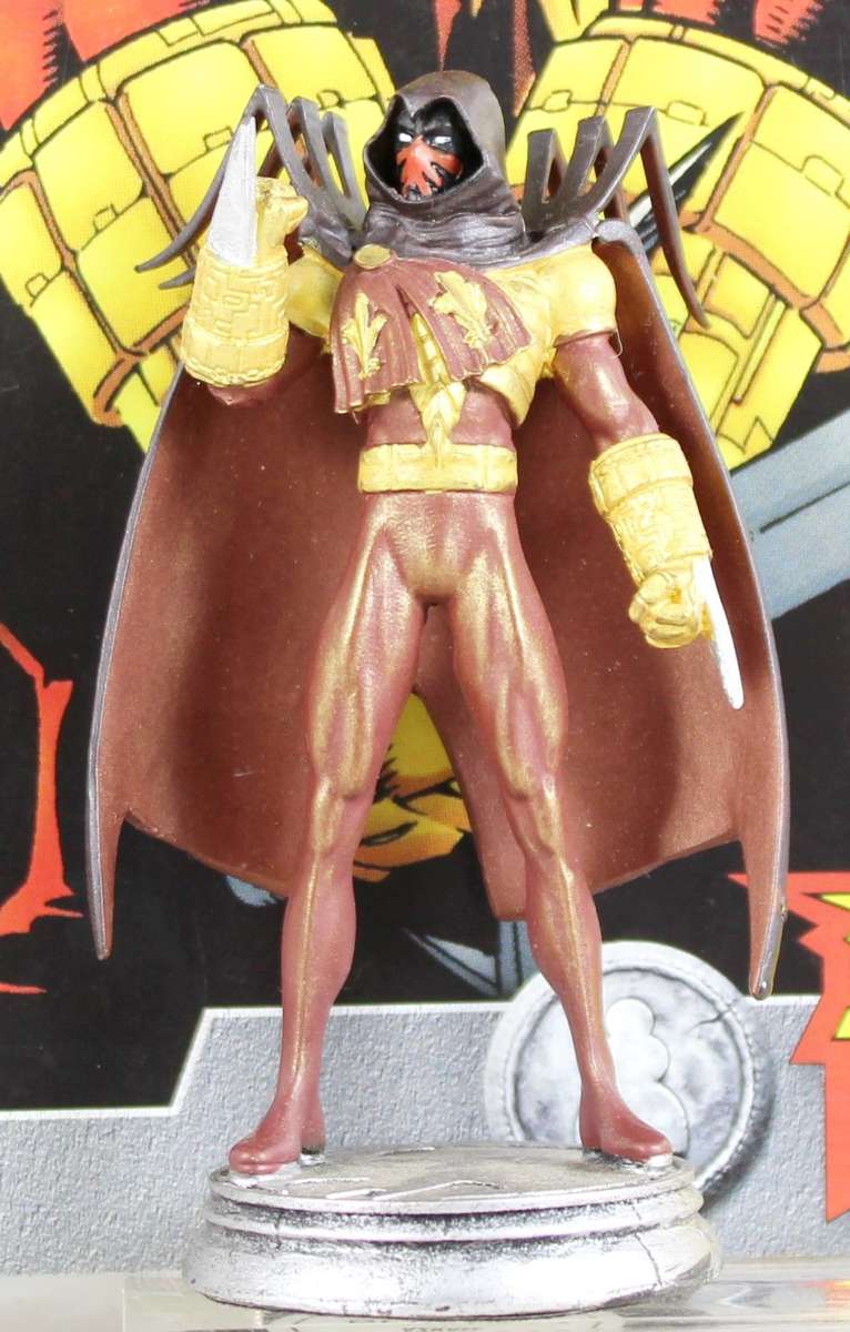 DC Chess Collection - Hand Painted Metallic Resin - Azrael + Book - Bid Now!