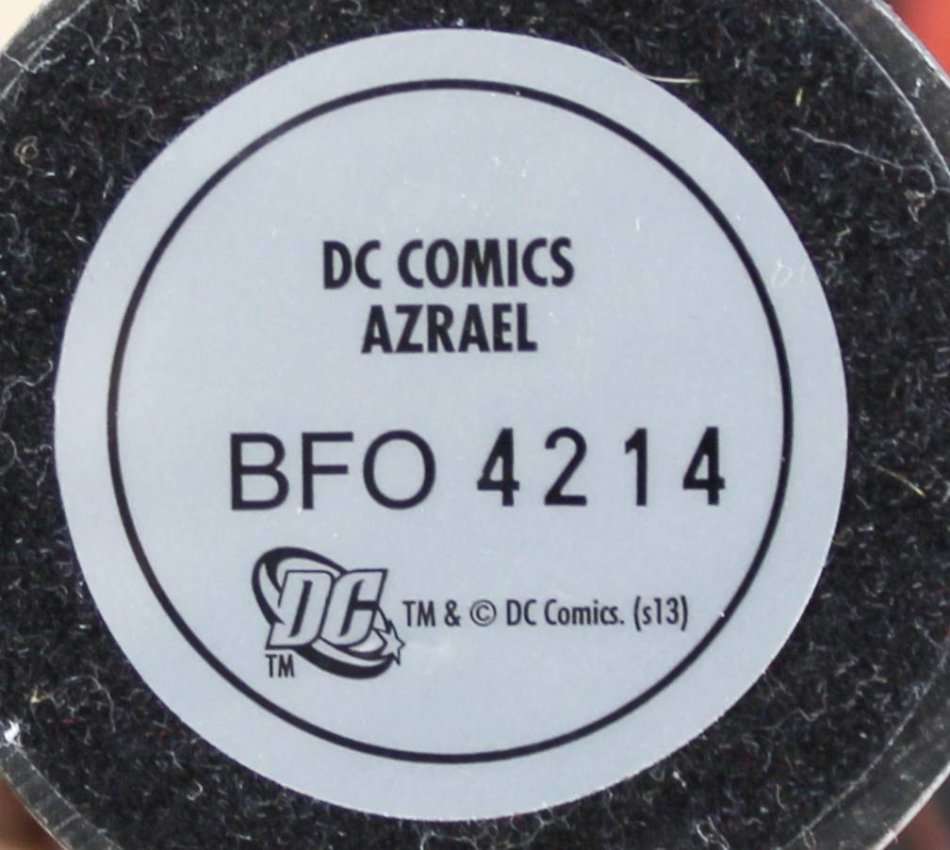 DC Chess Collection - Hand Painted Metallic Resin - Azrael + Book - Bid Now!