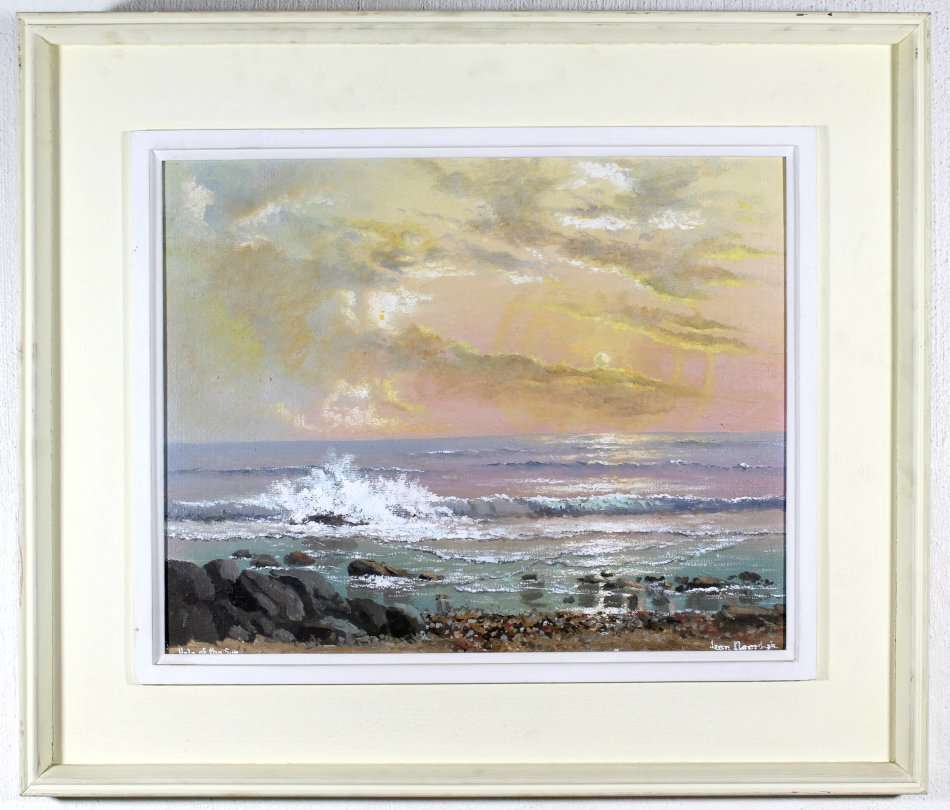 Jean Noordyk - Halo of the sun - A beautiful oil painting! Bid now!