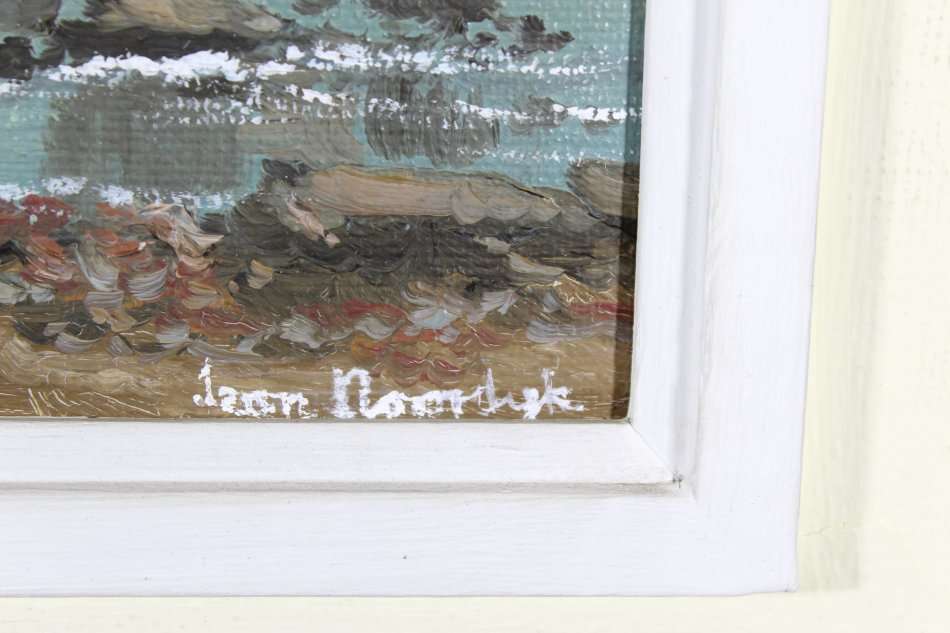 Jean Noordyk - Halo of the sun - A beautiful oil painting! Bid now!