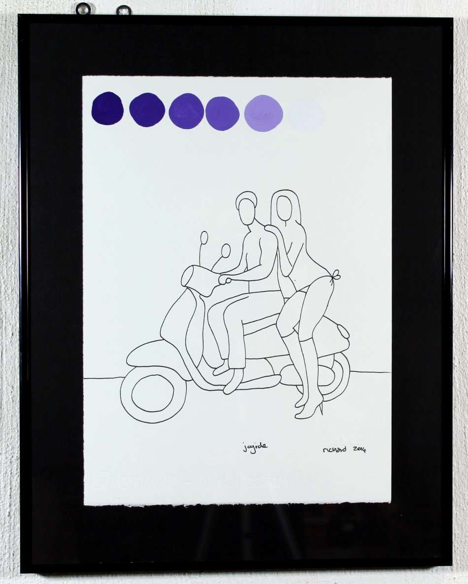 Richard Scott - Those were our Joyride days - Magnificent investment art!! - Bid now!