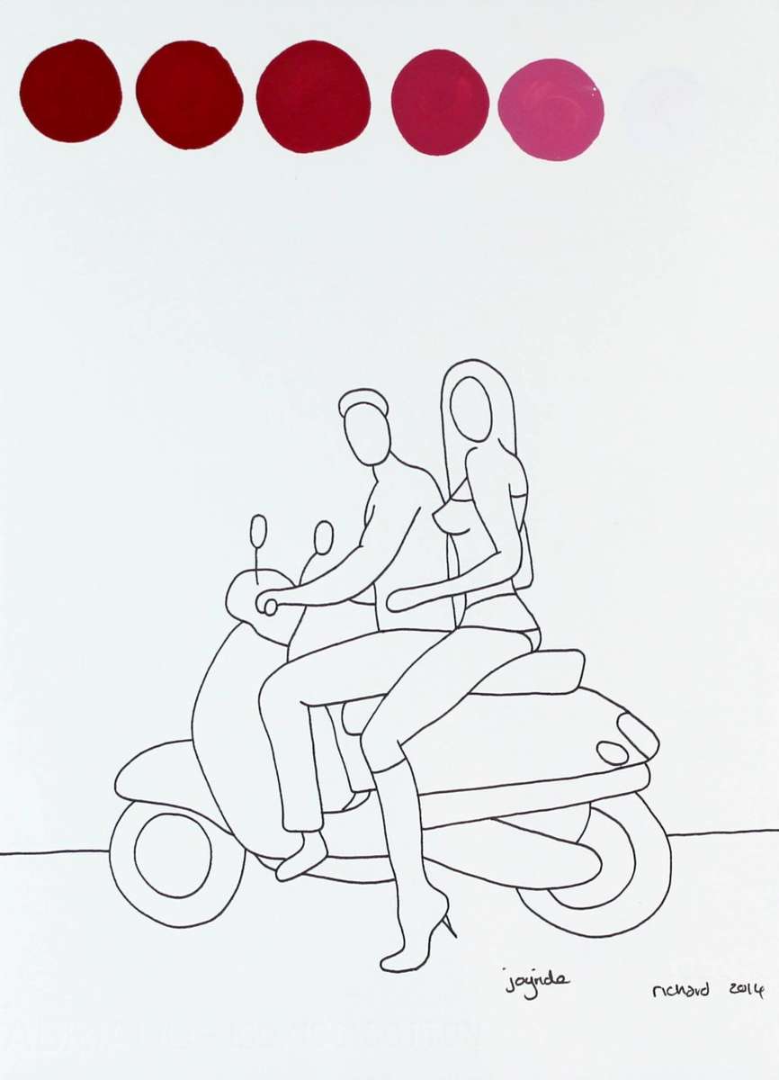 Richard Scott - Lets go Joyride - Magnificent investment art!! - Bid now!