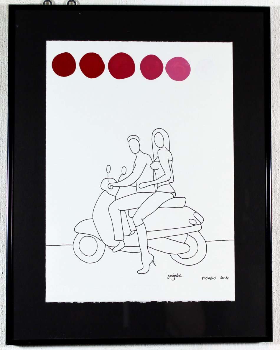 Richard Scott - Lets go Joyride - Magnificent investment art!! - Bid now!