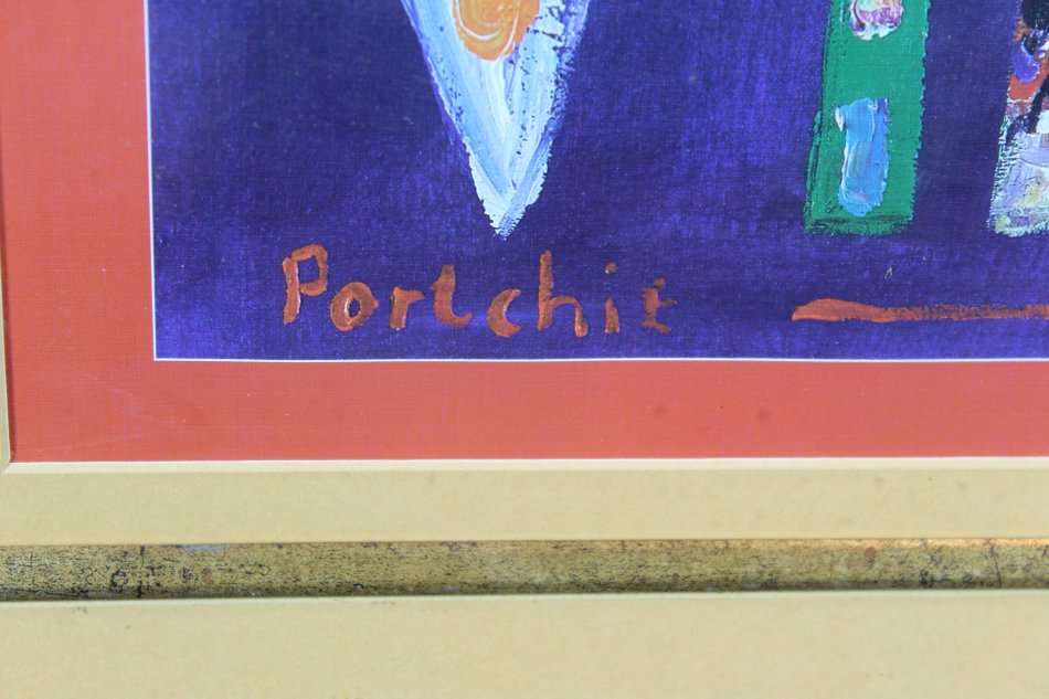 Portchie - Collage of small paintings -  A beautiful print - Low price! - Bid now!