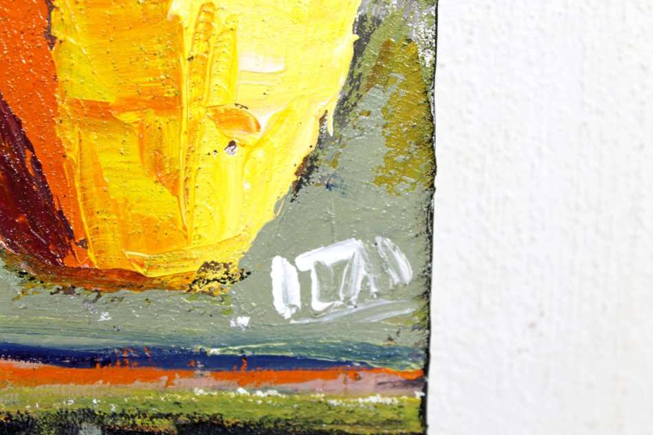 Itai Vangani - Tea time - A beautiful treasure! - Vibrant and captivating! -  Bid now!!