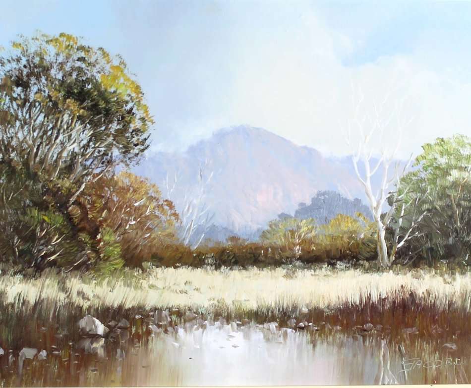 Jacobi - Landscape - A beautiful treasure!! - Bid now!