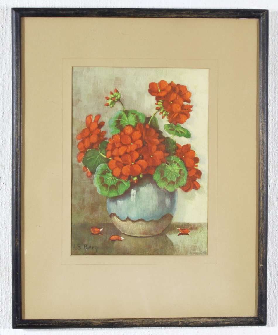 H Berg - Still life flowers