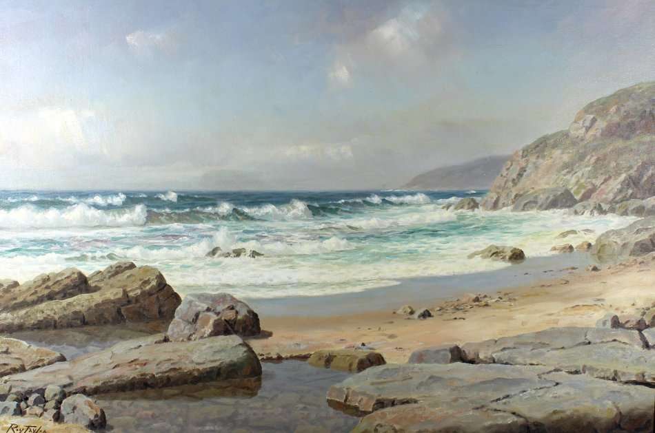Roy Taylor - Seascape - Magnificent investment art!! Bid now! *Free courier!