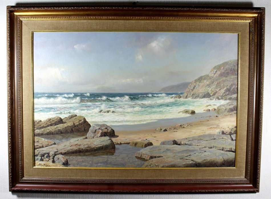 Roy Taylor - Seascape - Magnificent investment art!! Bid now! *Free courier!